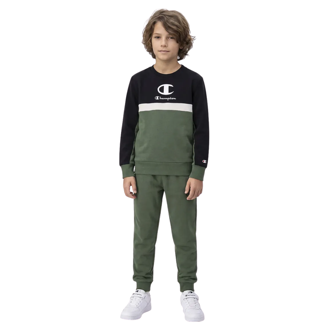 Champion Boy Sweatsuit Green 307721-gs548