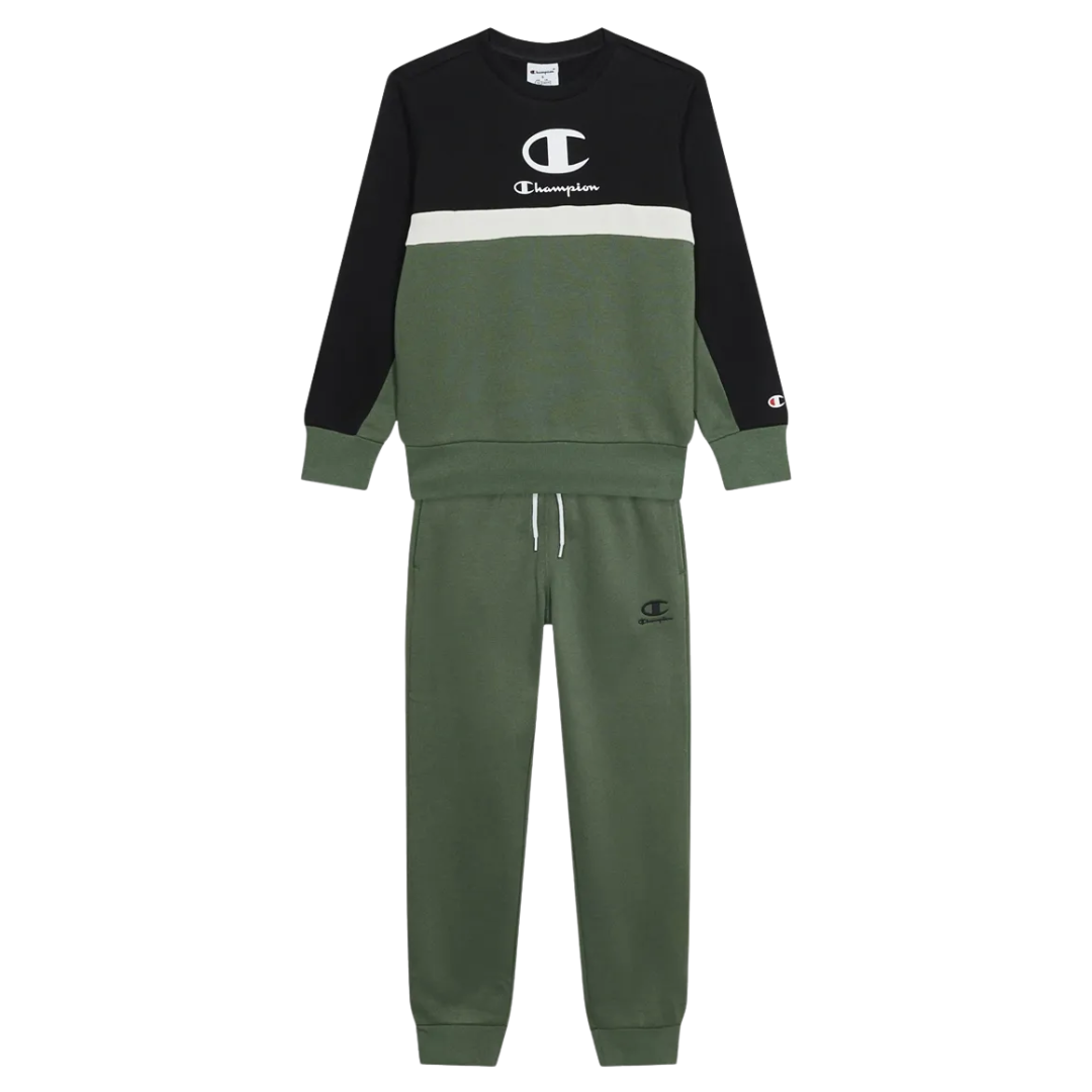 Champion Boy Sweatsuit Green 307721-gs548