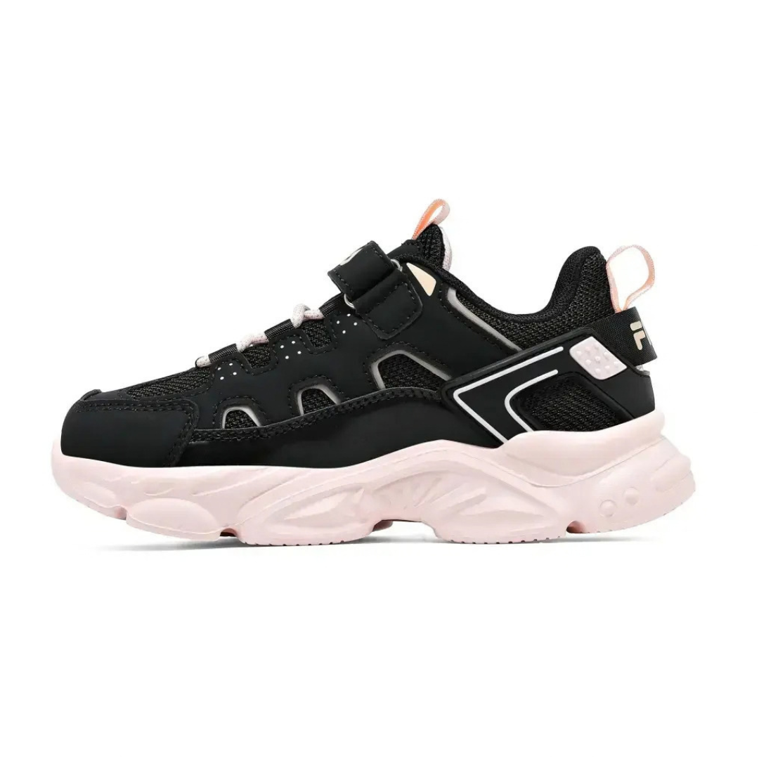 Fila Memory Spinel 3 V Girls Kids Running Shoes Black 3yf33002-095