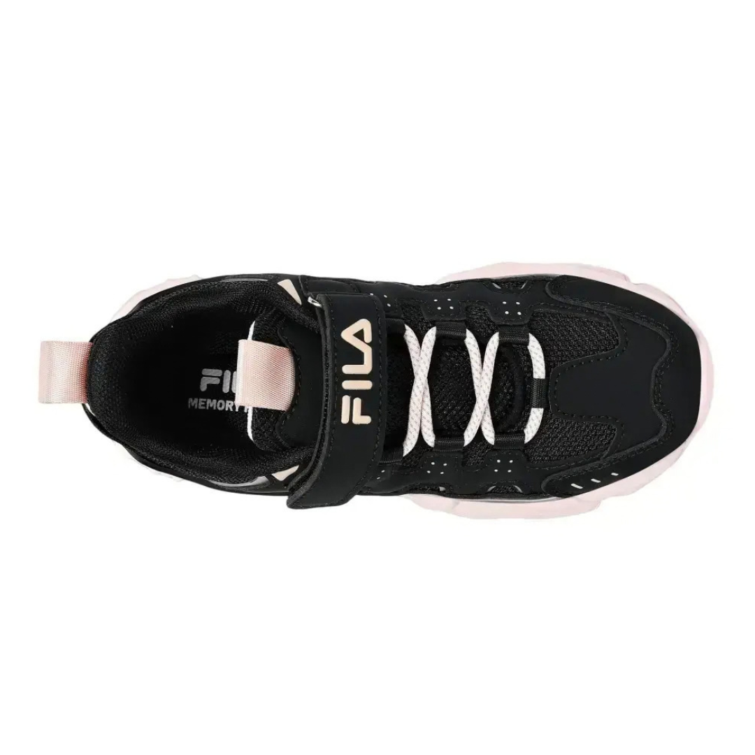 Fila Memory Spinel 3 V Girls Kids Running Shoes Black 3yf33002-095