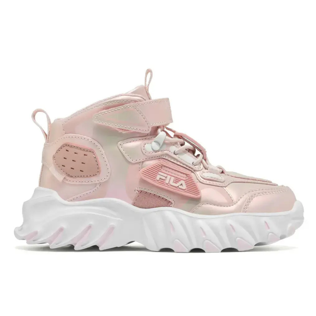 Fila Ayo 5 Memory Velcro Girls Kids Fashion Sneakers Shoes Pink 3yf63004-909
