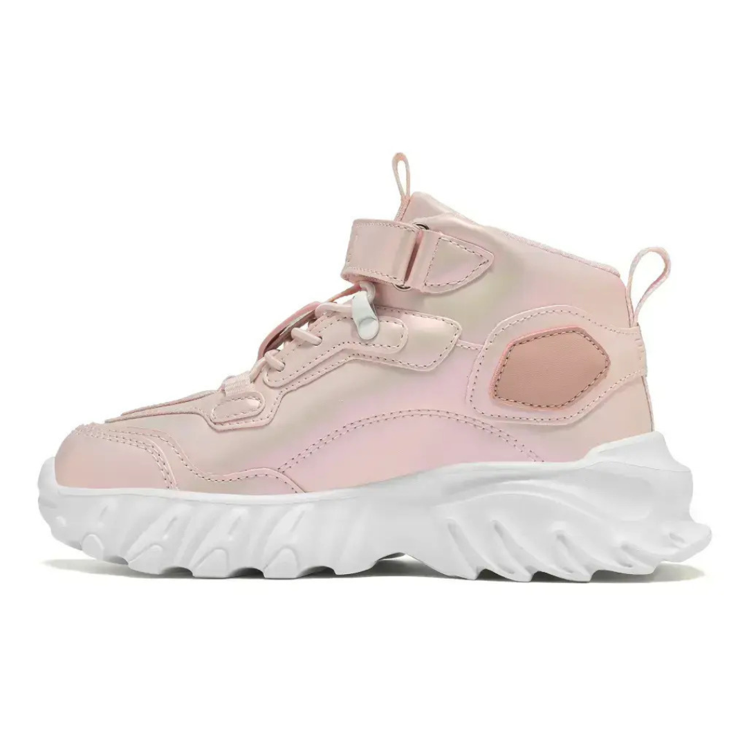Fila Ayo 5 Memory Velcro Girls Kids Fashion Sneakers Shoes Pink 3yf63004-909