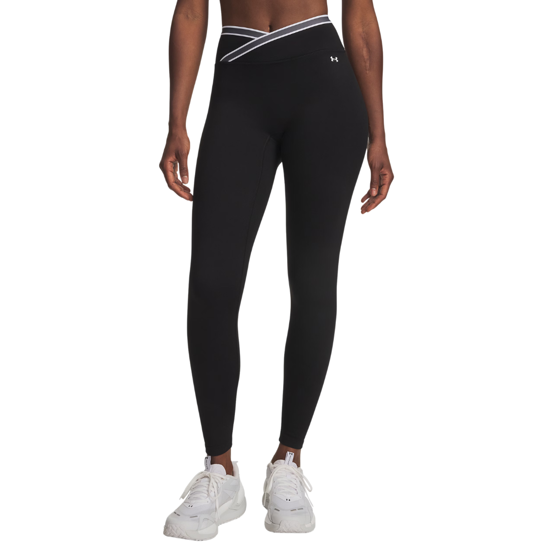 Under Armour Women Motion Sport Tape Legging Black 6013782-008