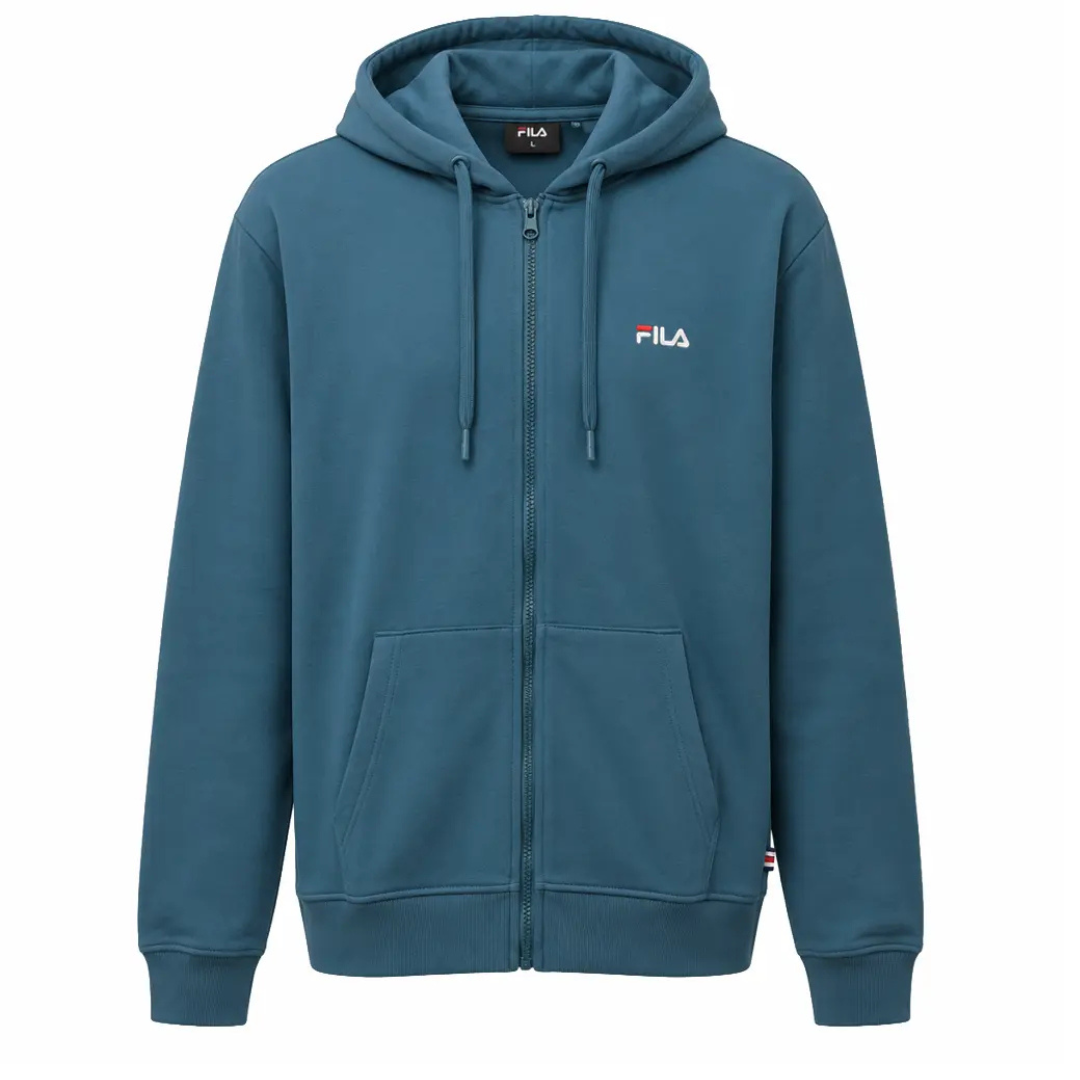 Fila Firox Brushed Fleece Hood Zip-up Men Jacket Green Apjpm26001-620