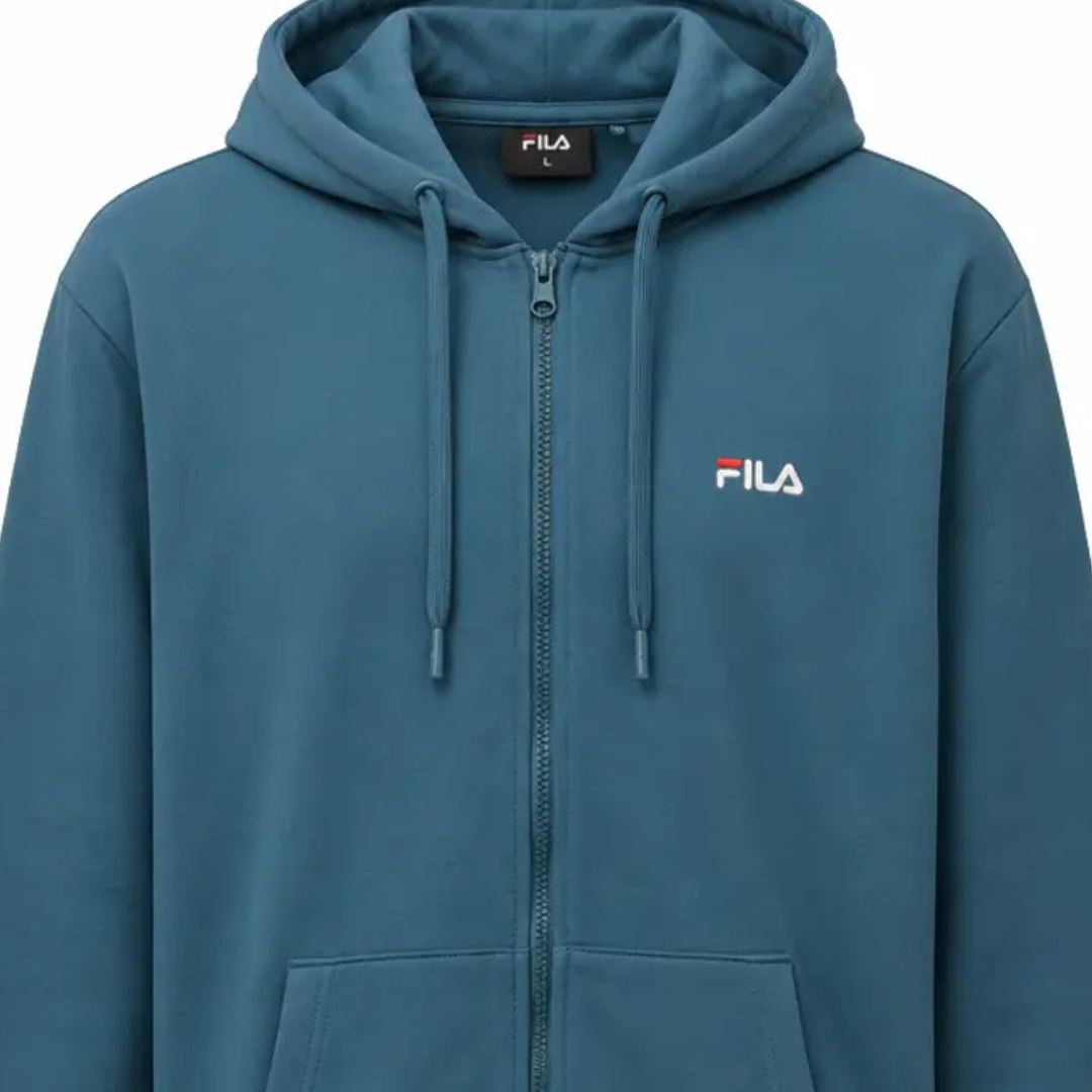 Fila Firox Brushed Fleece Hood Zip-up Men Jacket Green Apjpm26001-620