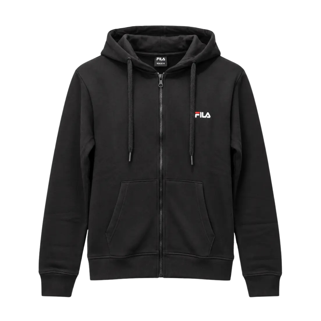 Fila Felia Brushed Fleece Hood Zip-up Women Jacket Black Apjpw26001-001