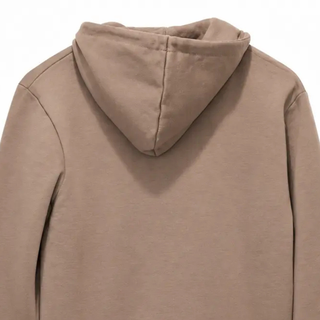 Fila Felia Brushed Fleece Hood Zip-up Women Jacket Brown Apjpw26001-700