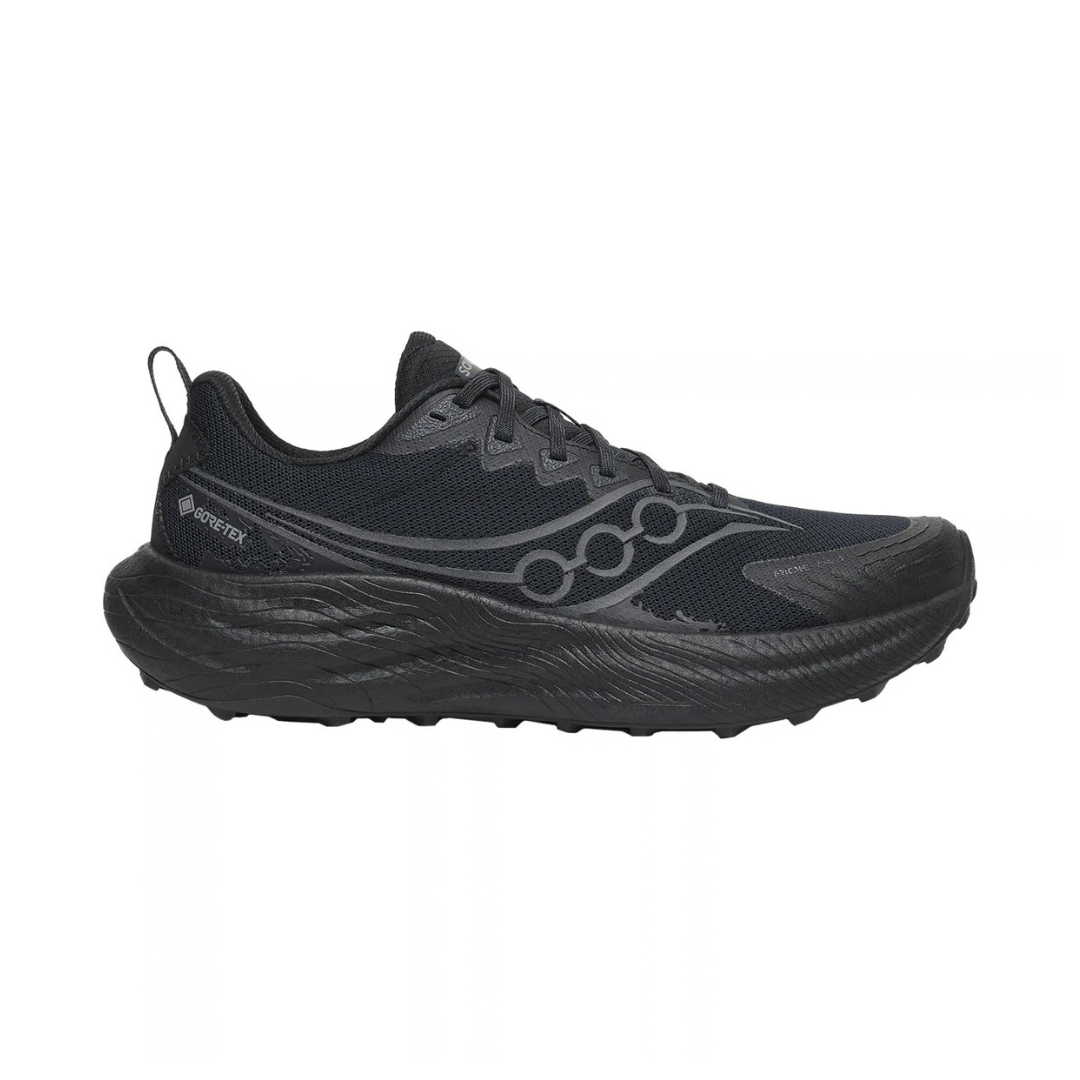Saucony Ride Tr3 Gtx Men Trial Running Shoes Black S101118-1006