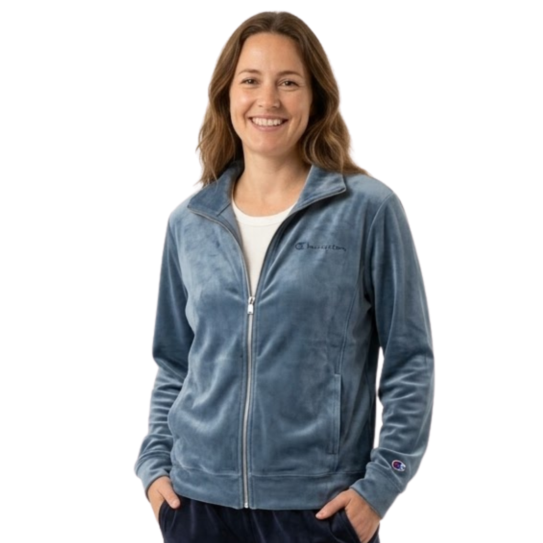 Champion Women Full Zip Suit Navy 118945-bs133