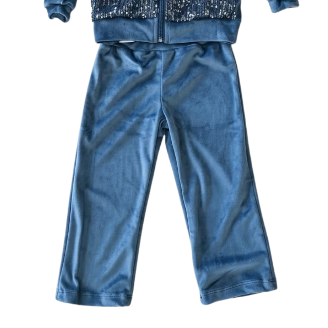 Nek Kids Wear Girls Tracksuit Set Blue 134326-65