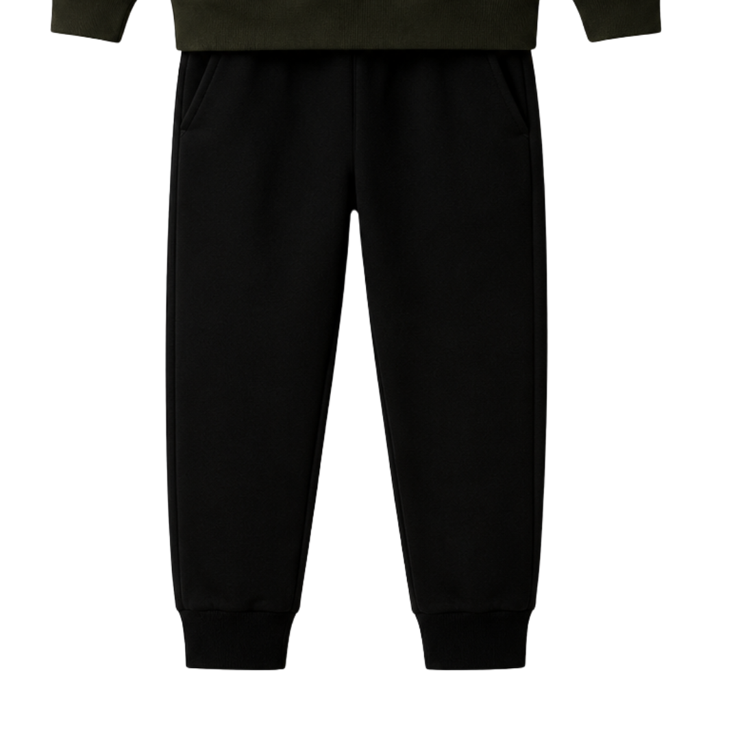 Nek Kids Wear Junior Boys Tracksuit Set Khaki 162126-93