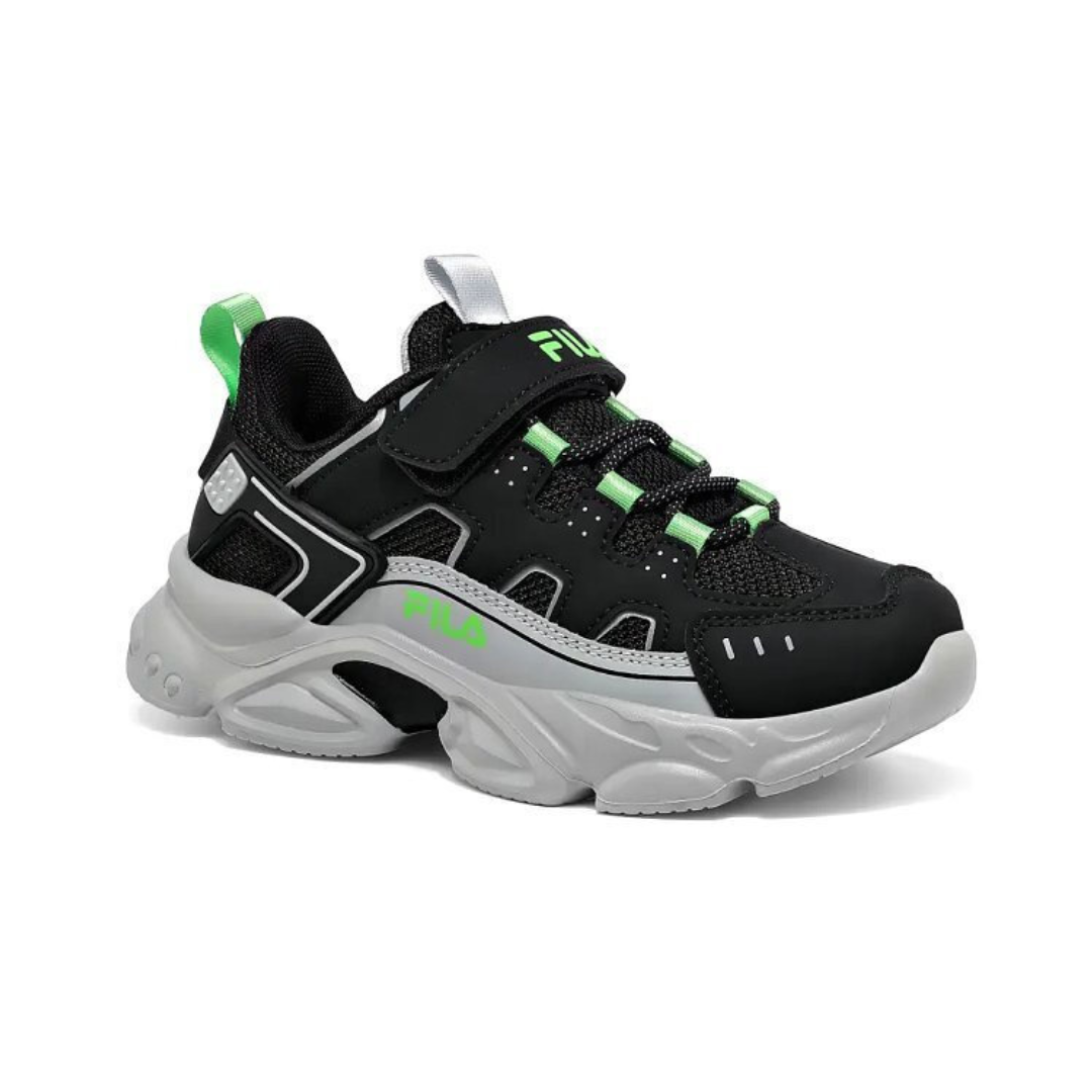 Fila Memory Spinel 3 V Boys Kids Shoes Black 3yf33002-036