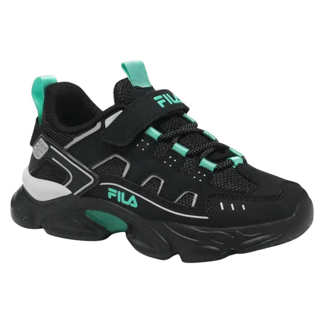 Fila Memory Spinel 3 V Boys Kids Shoes Black 3yf33002-060
