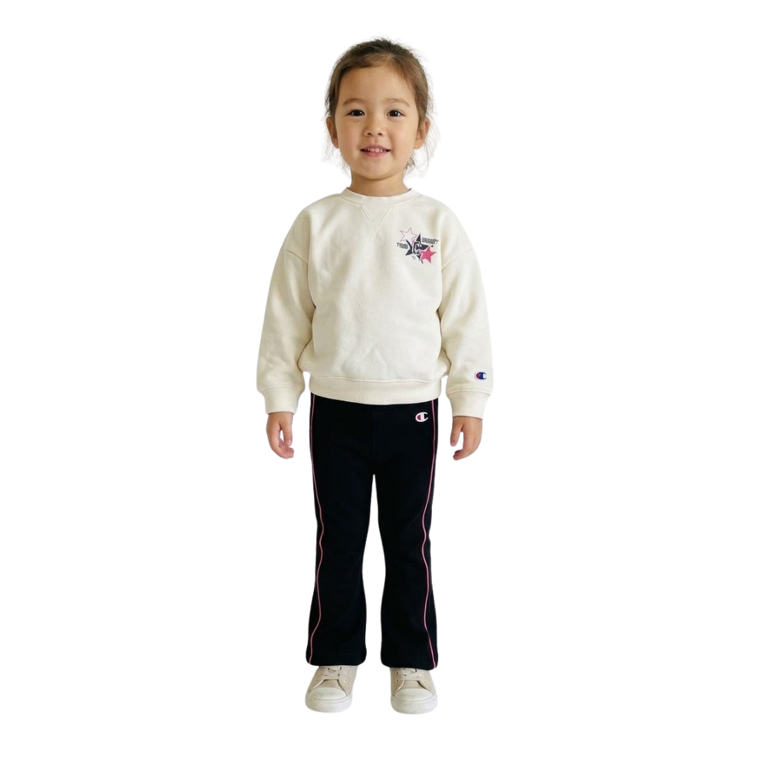 Champion Infant Girl Set Beige 405449-ys084