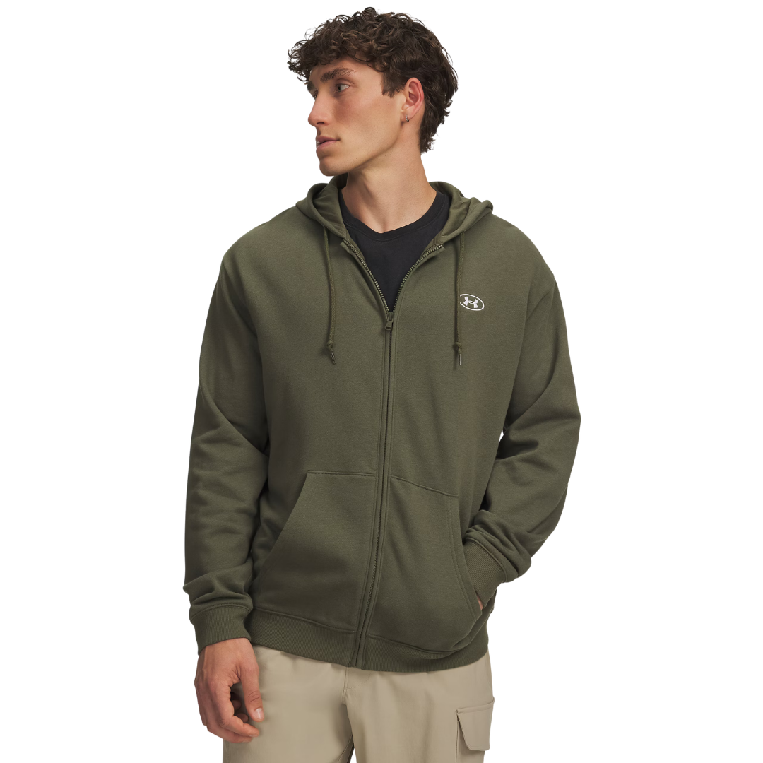 Under Armour Men Rival Flc Fz Green 6013451-391